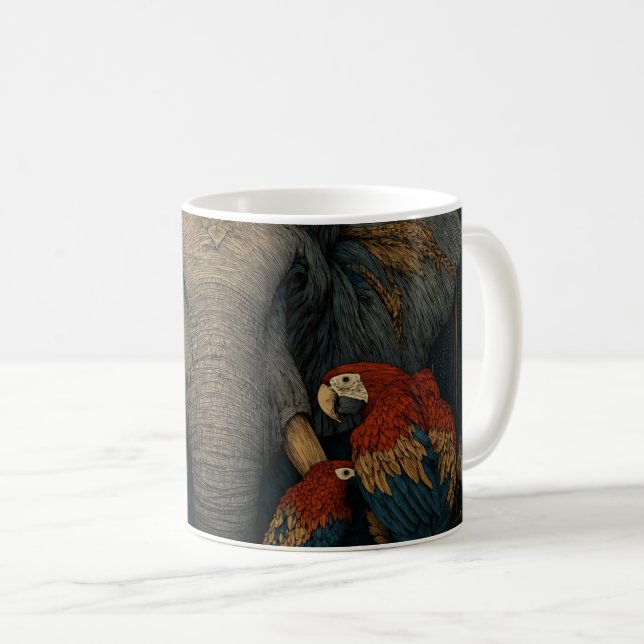 Triptych Coffee Mug (Front Right)