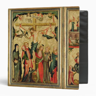 Triptych depicting the Crucifixion of Christ Binder