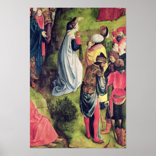 Triptych of the Crucifixion Poster (Front)