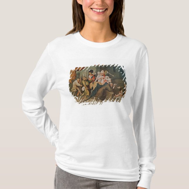 Triptych of the Temptation of St. Anthony T-Shirt (Front)