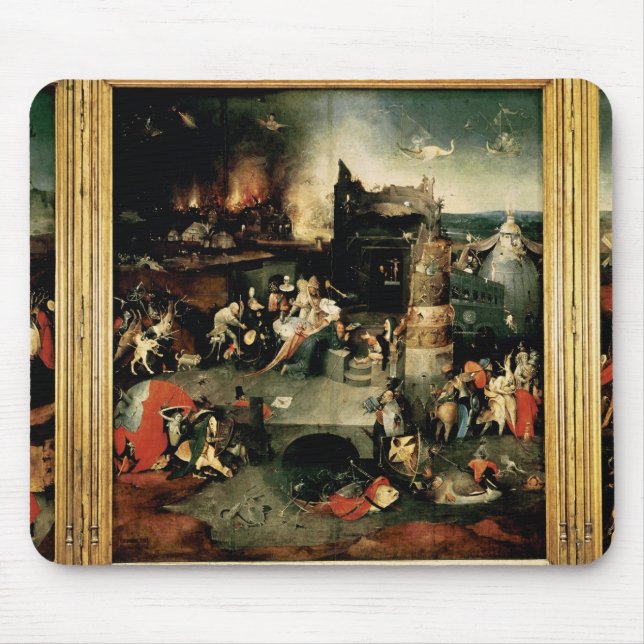 Triptych: The Temptation of St. Anthony Mouse Pad (Front)
