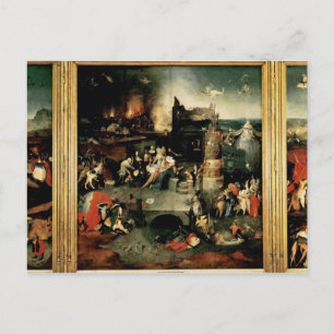 Triptych: The Temptation of St. Anthony Postcard