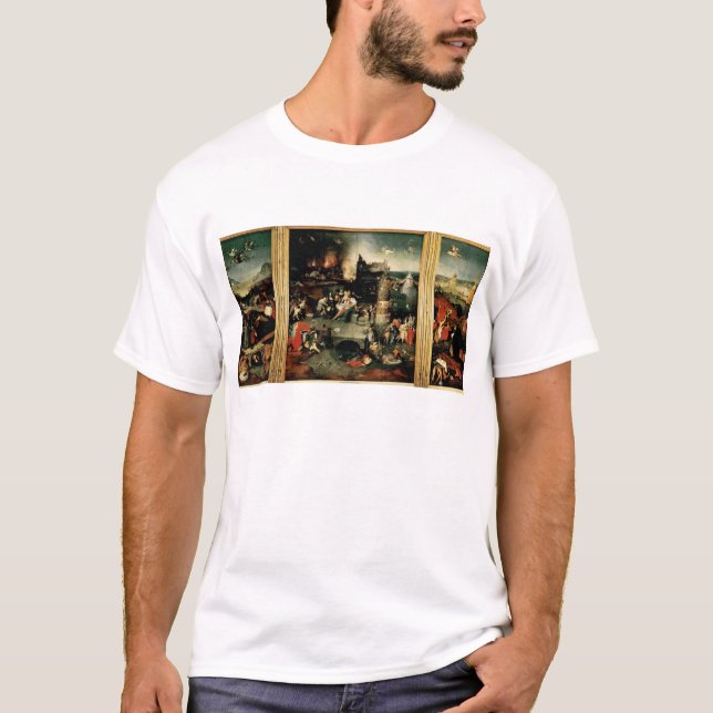 Triptych: The Temptation of St. Anthony T-Shirt (Front)
