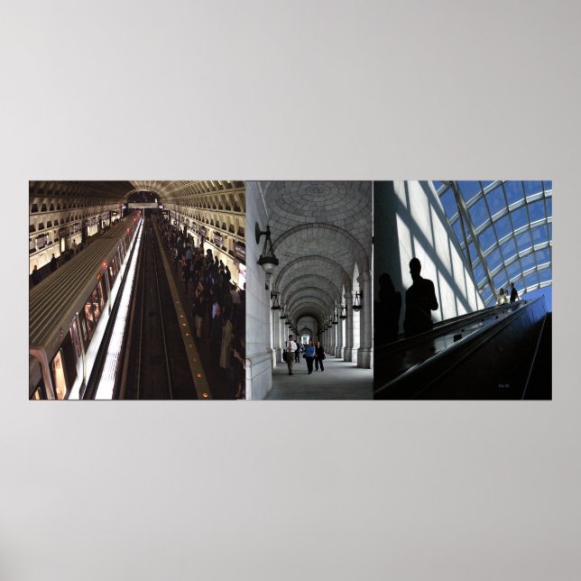 Triptych: Washington D.C. Poster (Front)