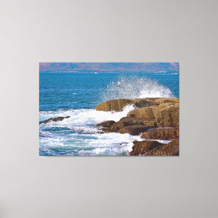 Triptyque de la toile enveloppée à l'école