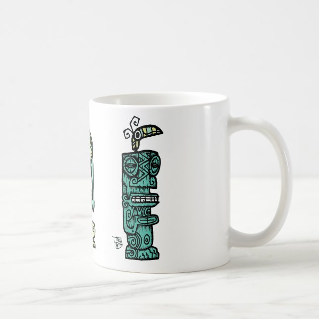 Triptyque élégant de tasse de tiki de Tiki (Droite)