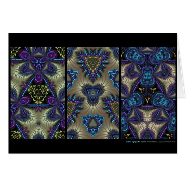 Triptyque gothique #1 (Devant horizontal)