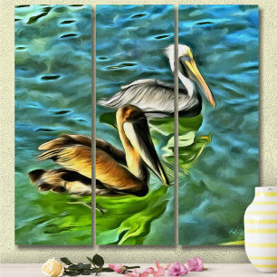 Triptyque Mismaloya Pelicans 0329