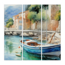 Paysages méditerranéens Peinture à l'huile