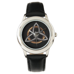 Triquetra (Brown/Silver) Watch
