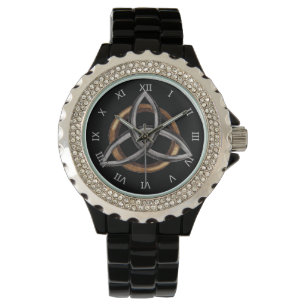 Triquetra (Brown/Silver) Watch