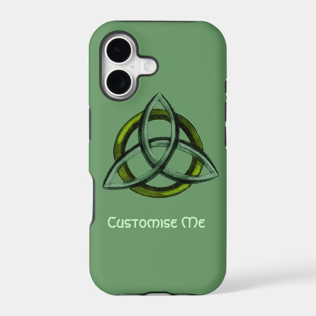 Triquetra (Green) (Back)