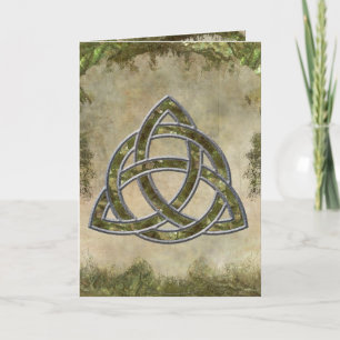 Triquetra Natural Card