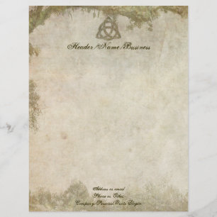 Triquetra Natural Letterhead