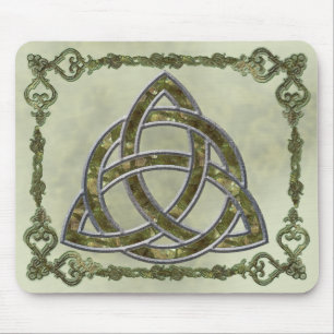 Triquetra Natural Mouse Pad
