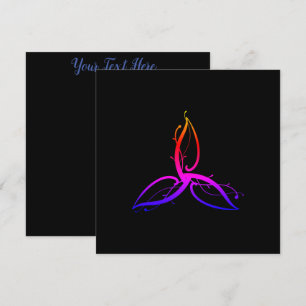 Triquetra Odin Norse Wicca Symbol Invitation
