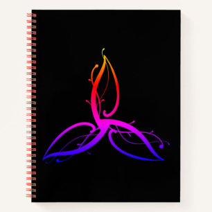 Triquetra Odin Norse Wicca Symbol Sticker Notebook