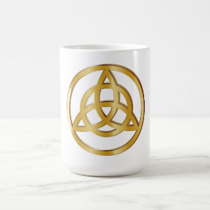Triquetra symbol coffee mug