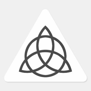 Triquetra Triangle Sticker