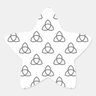 Triquetra Vesica Symbol Star Sticker