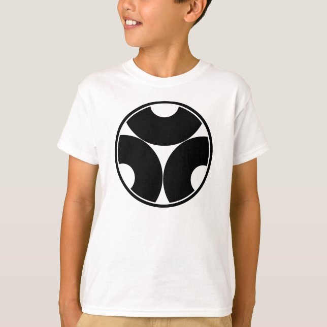 Trisected snake eyes in threadlike ring T-Shirt (Front)