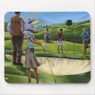 Trish Biddle - Ladies Golf Mouse Pad