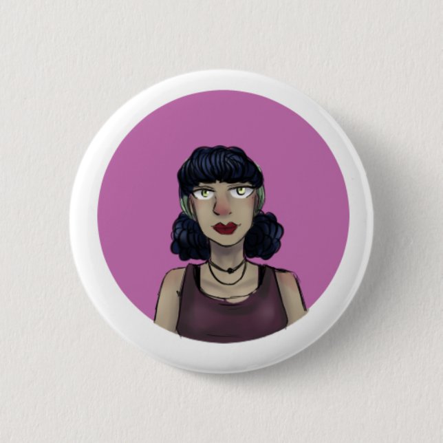 Trish Character Button (Front)