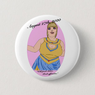 Trisha Paytas King Tut 2 Inch Round Button