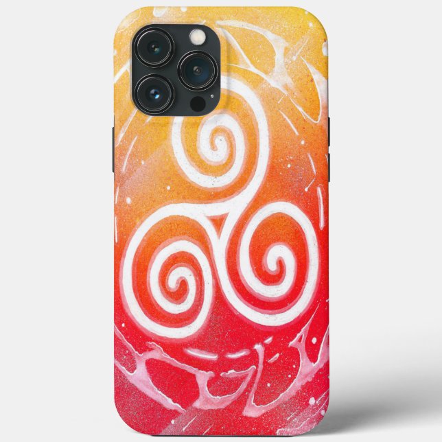 Triskel Case-Mate iPhone Case (Back)