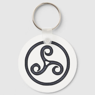 Triskel Keychain