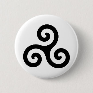 Triskele 2 Inch Round Button