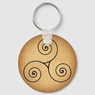 Triskele Keychain