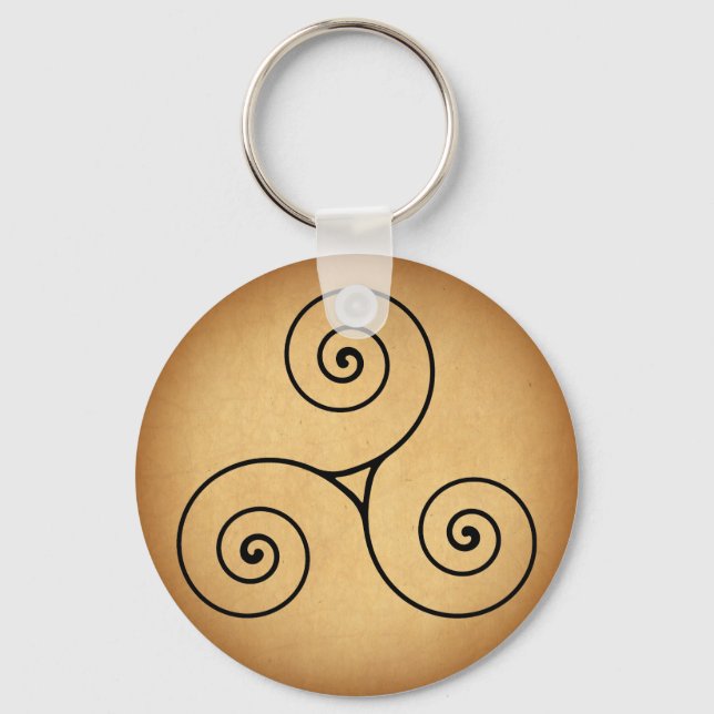 Triskele Keychain (Front)