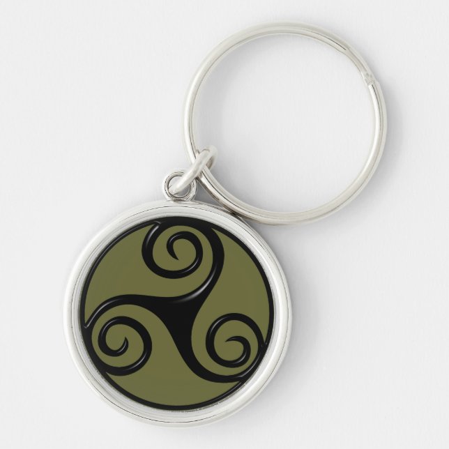 Triskelion Keychain (Front)