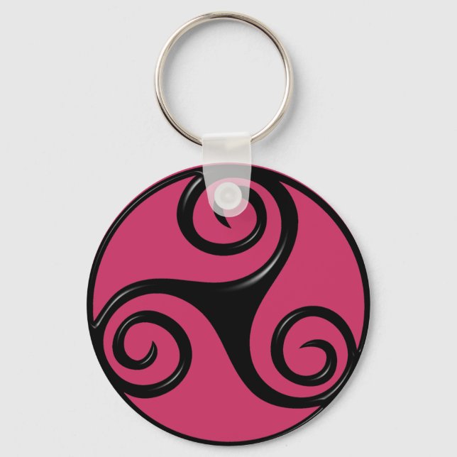 Triskelion Keychain (Front)