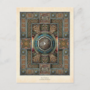 Triskelion Mandala II Postcard