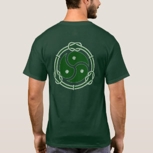 Triskelion Rope Knot Holes T-Shirt