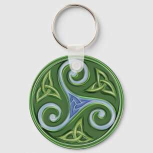 Triskelle Keychain