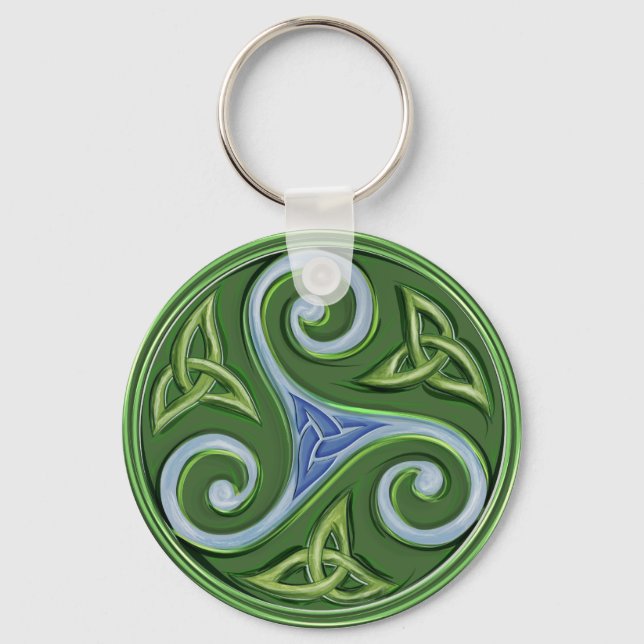 Triskelle Keychain (Front)