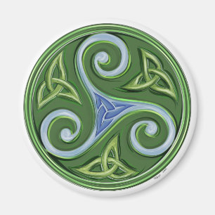 Triskelle Magnet