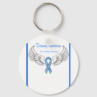 Trisomy 18 Customizable In Loving Memory Keychain