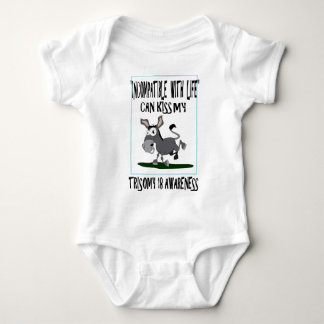 Trisomy 18 Donkey Baby Bodysuit