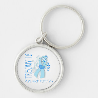 TRISOMY 18, TRISOMY 18 AWARENESS KEYCHAIN
