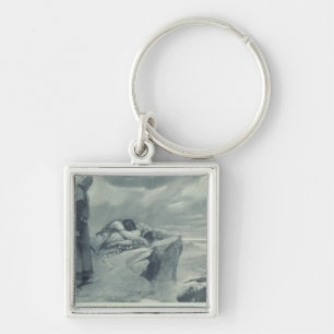 Tristan and Isolda' Keychain