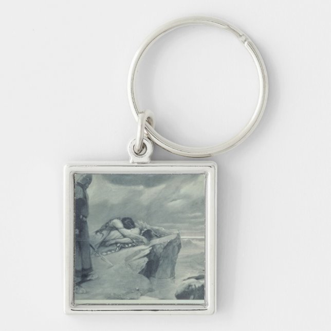 Tristan and Isolda' Keychain (Front)