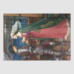 Tristan and Isolde by John William Waterhouse Tissue Paper