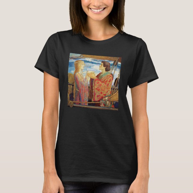 Tristan and Isolde, c. 1912 by John Duncan T-Shirt (Front)
