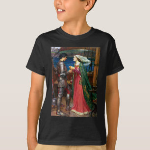 Tristan and Isolde, c. 1916 by John Waterhouse T-Shirt