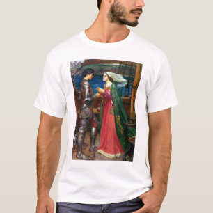 Tristan and Isolde, c. 1916 by John Waterhouse T-Shirt
