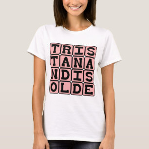 Tristan and Isolde, Medieval Romantic Legend T-Shirt
